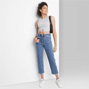 Wild Fable High Rise Straight Jeans